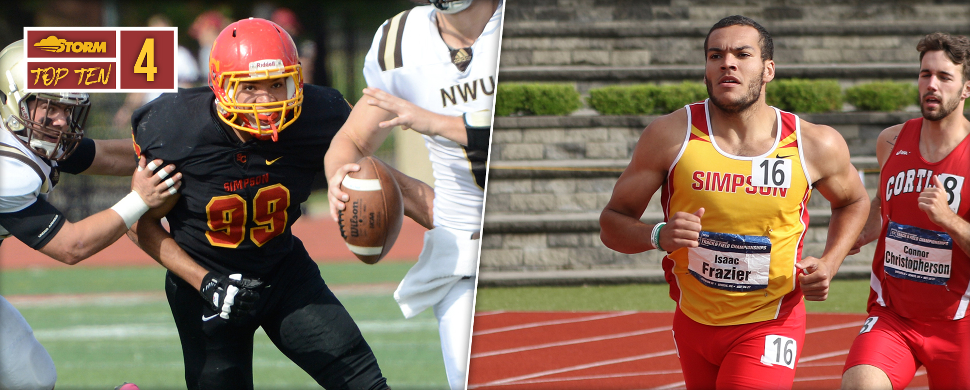 #StormTop10 Moments No. 4: Dual-sport star Isaac Frazier closes award-winning career