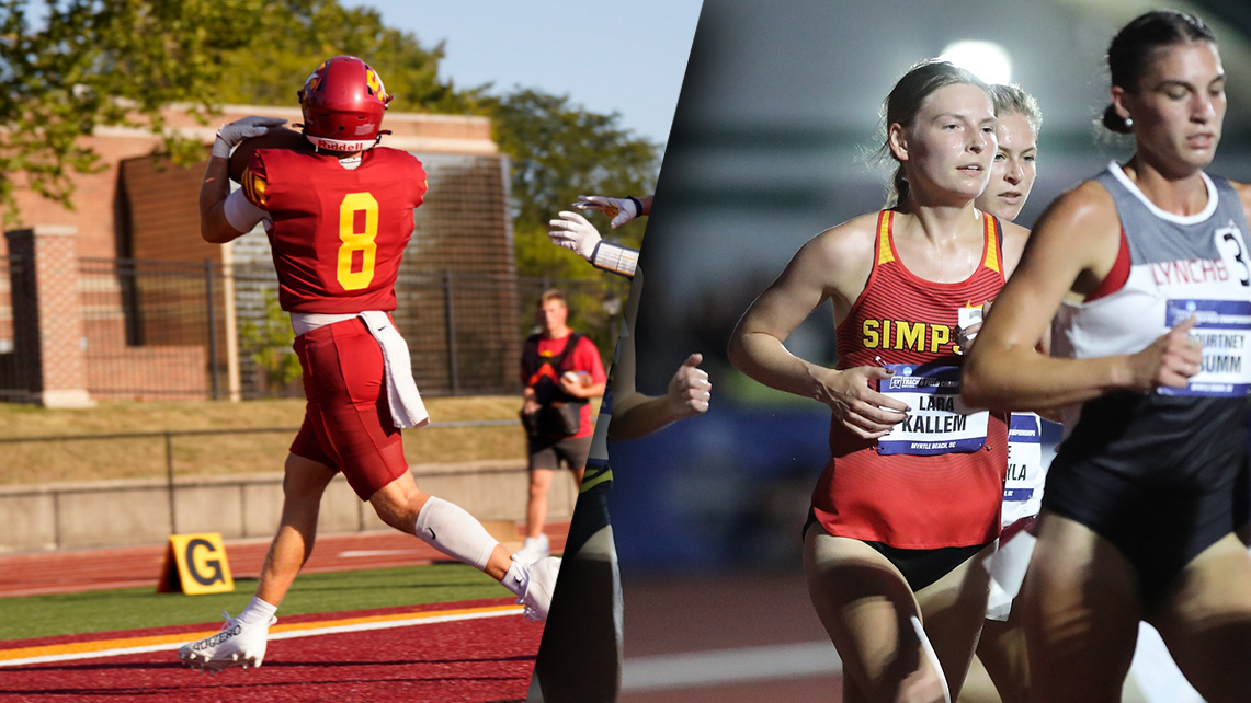 Senior Reed Worth (left, photo by Frank Novak) and junior Lara Kallem (right, photo by D3photography.com)