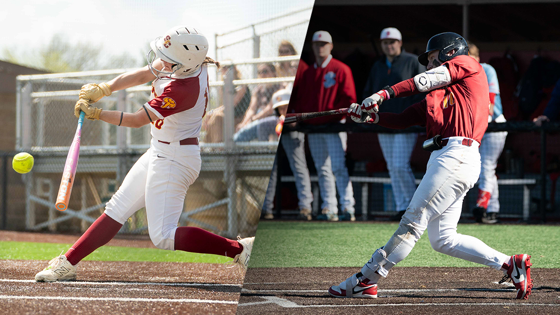 Ashlyn Steen and Drew Carlson (photo by Frank Novak)