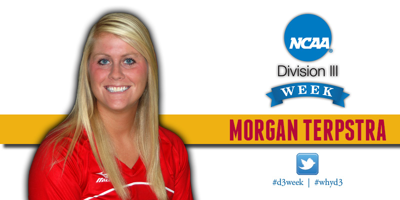 Division III Week Profile - Morgan Terpstra