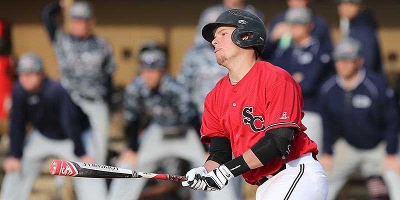 Greiner's three hits spark Storm in split with No. 8 Wartburg