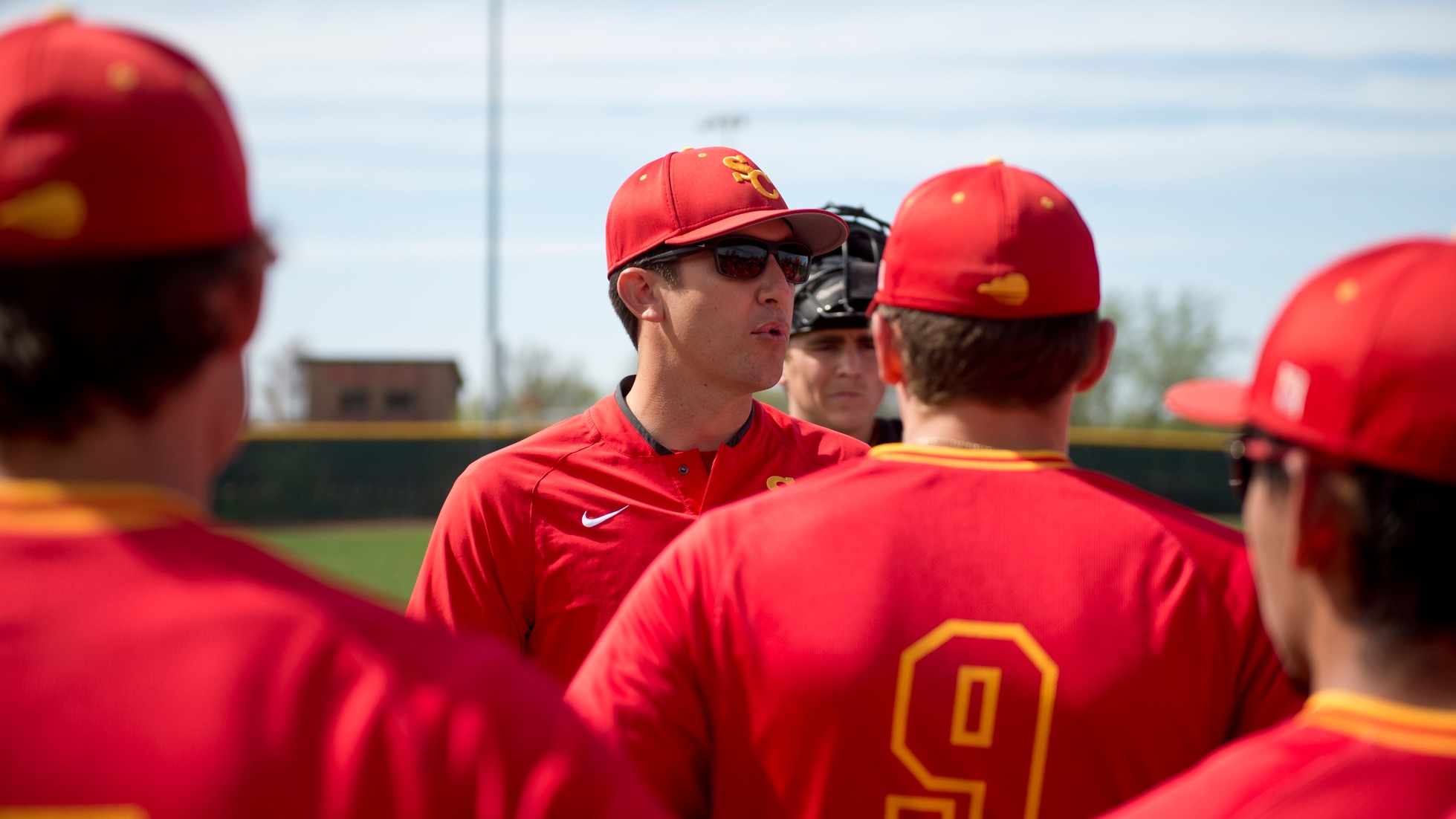 Head coach Nathan Roling
