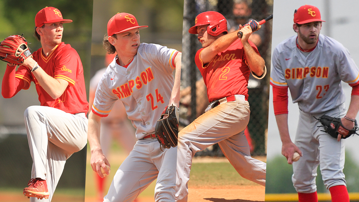 (L to R) Senior Brady Held, Sophomore Trey Castile, Junior Ty Cowley, Senior Brett Kauzlarich