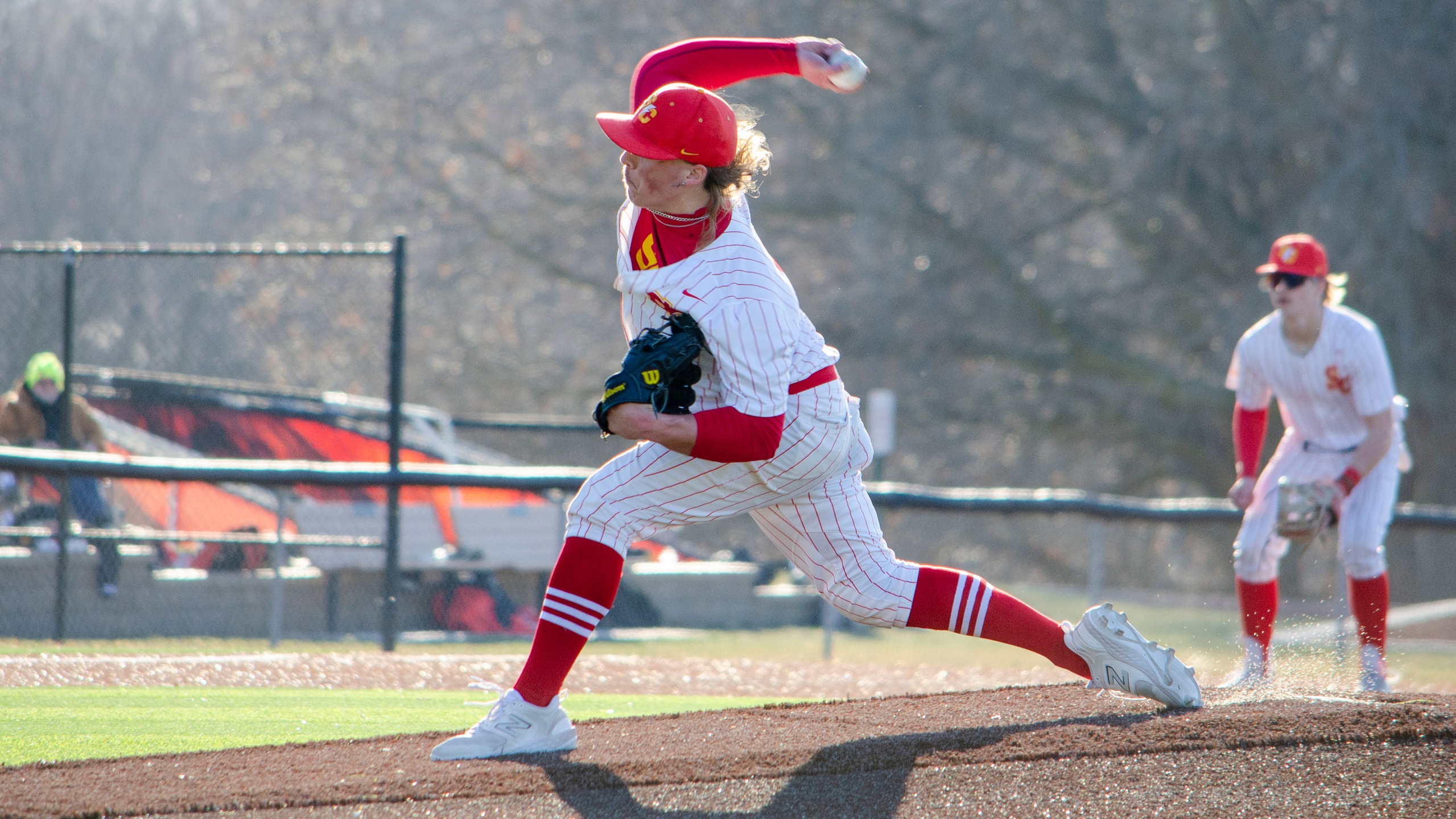 Sophomore Easton Dunwoody (photo by Morgan Rosenbeck)
