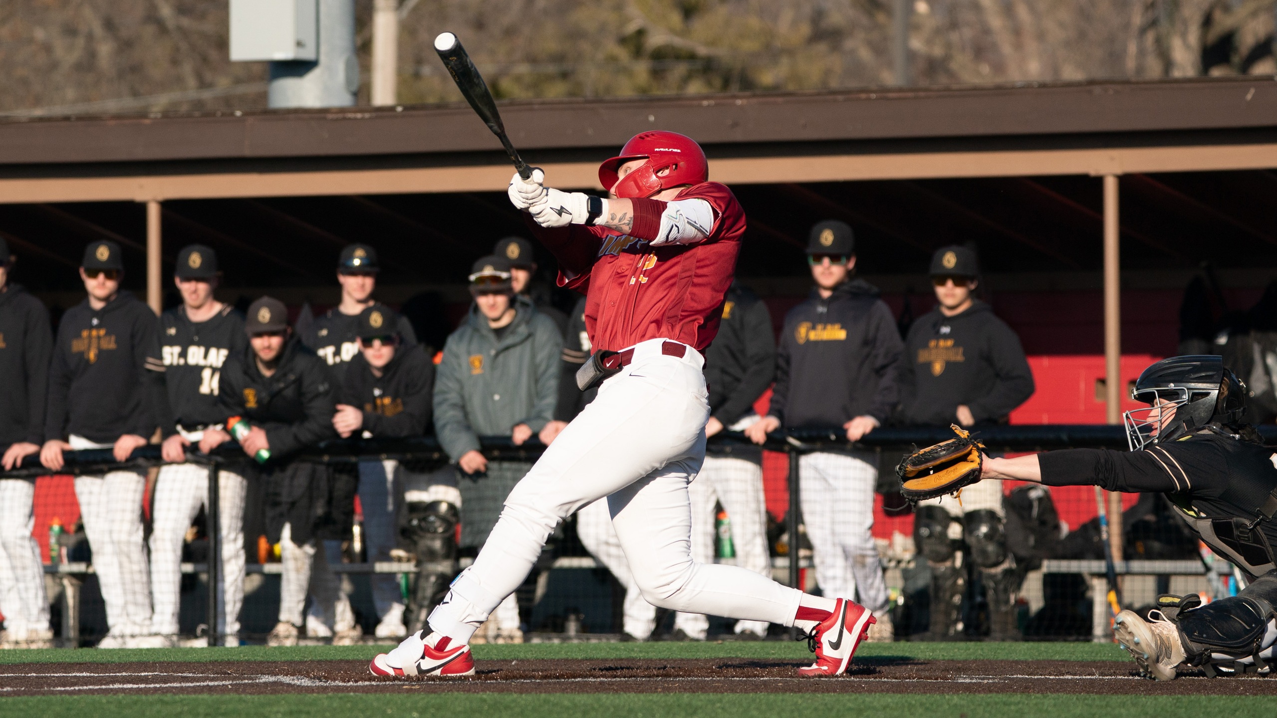 Sophomore Drew Carlson (photo by Frank Novak)