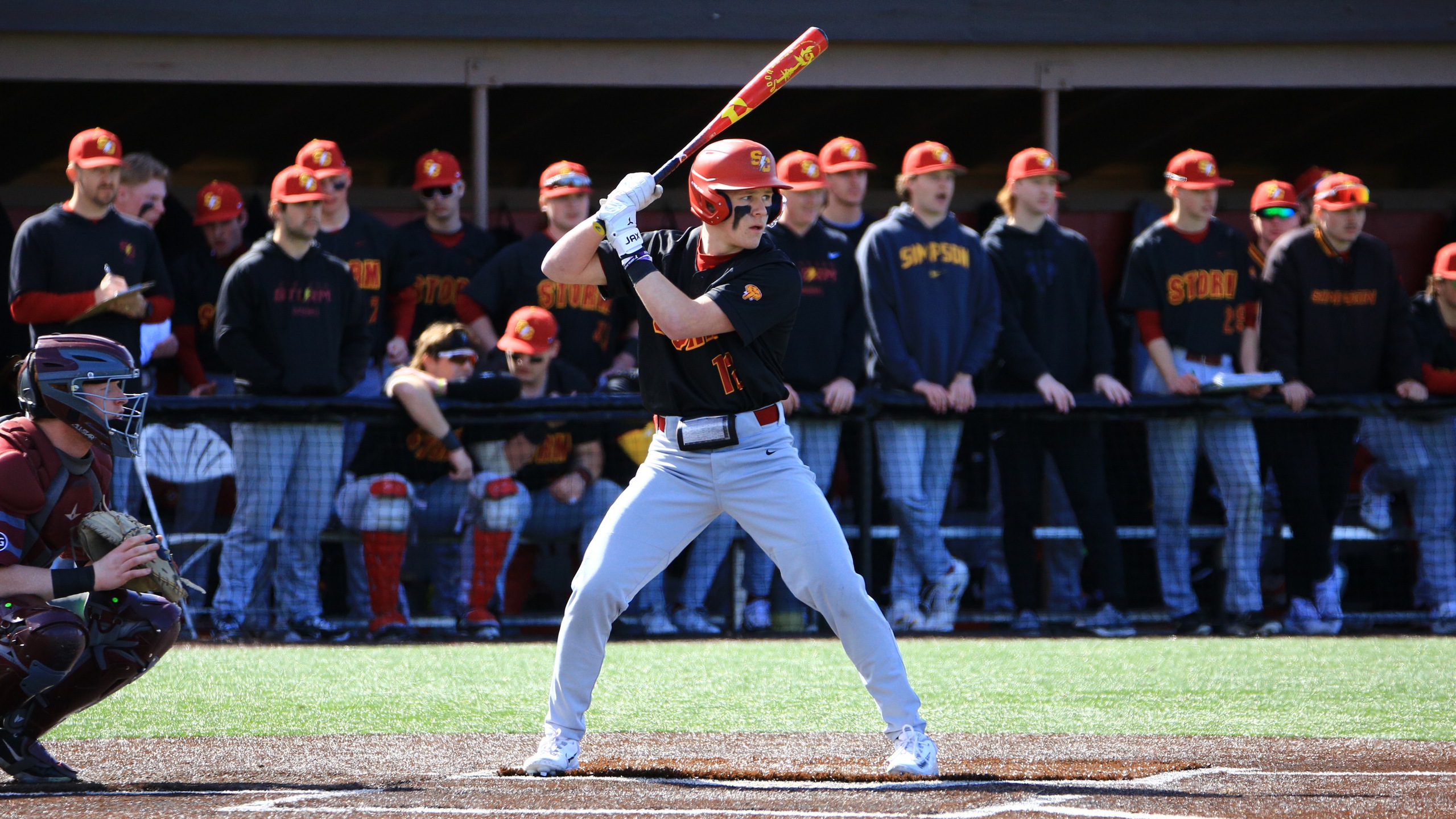 Freshman Jacob Roberts (photo by Jared Oosterhuis)