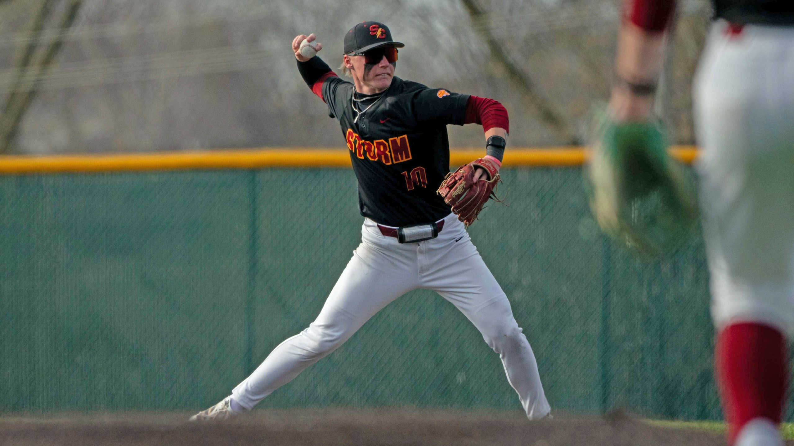 Junior Drew Carlson (photo by Frank Novak)