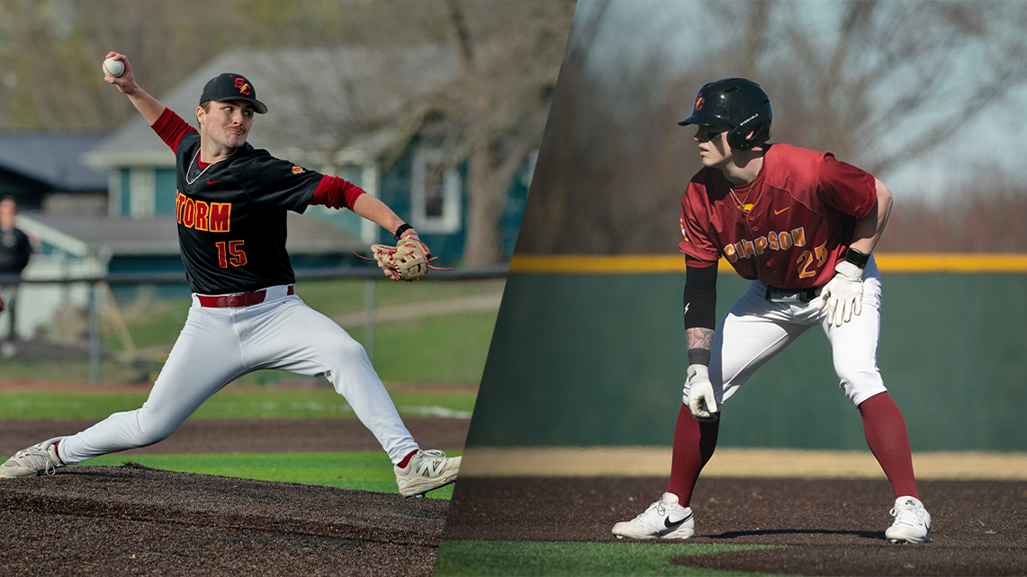 L to R: Jake Edenburn and Trenten Kingrey (photos by Frank Novak)