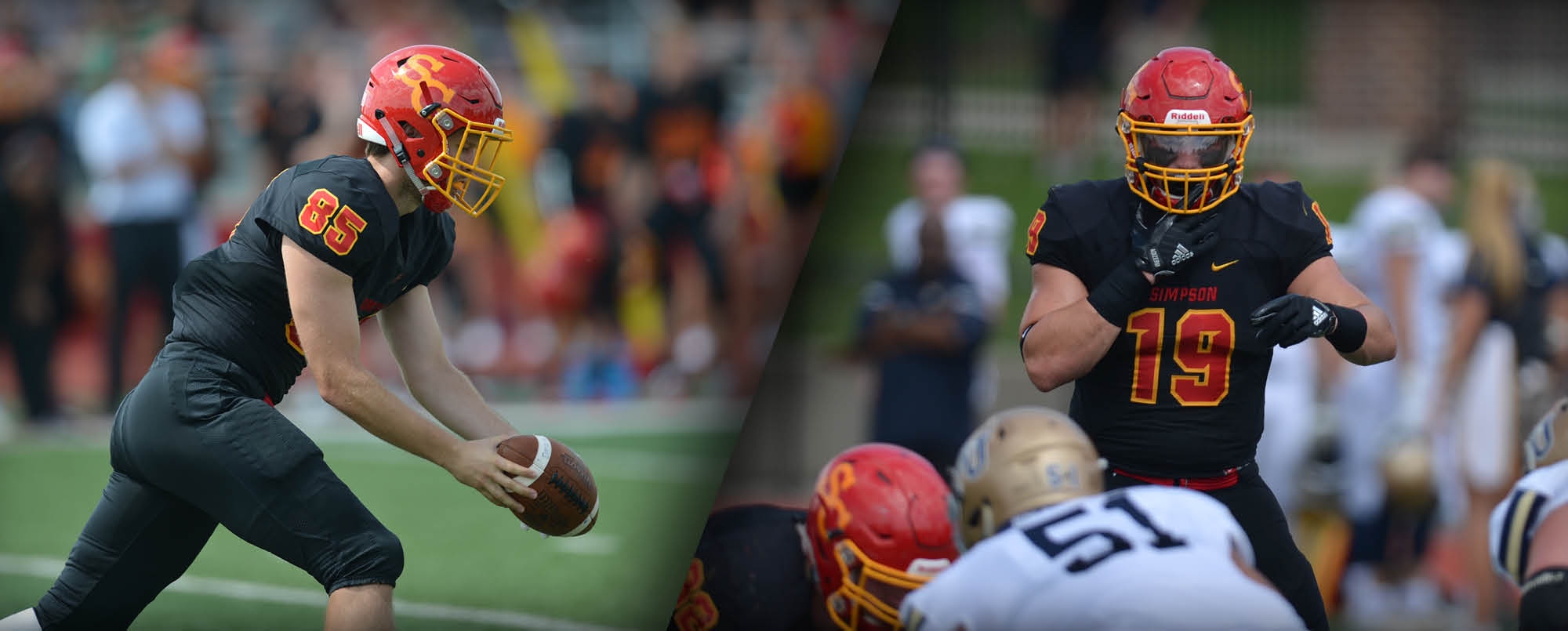 From left: Nathan Hawkins and Michael Connor