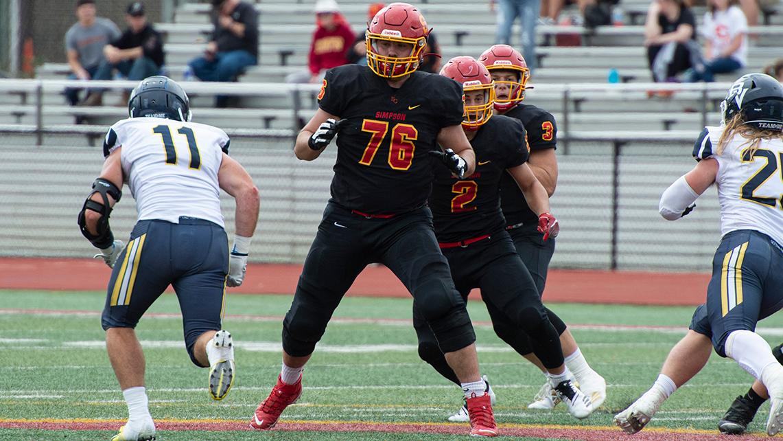 Senior Mason Spree (76)