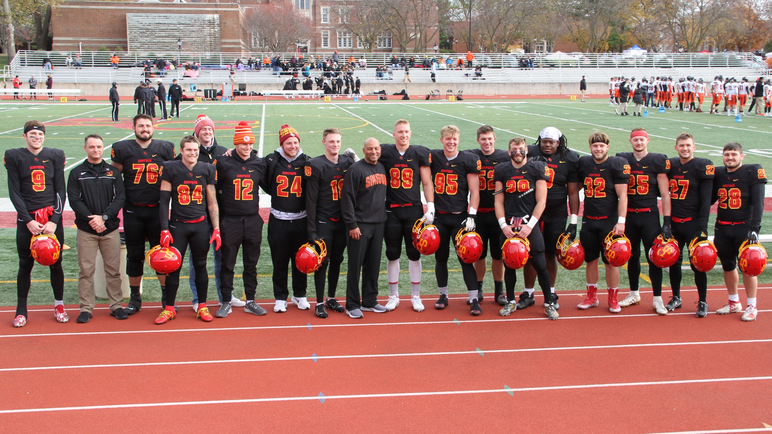 Simpson celebrates Senior Day with memorable third quarter