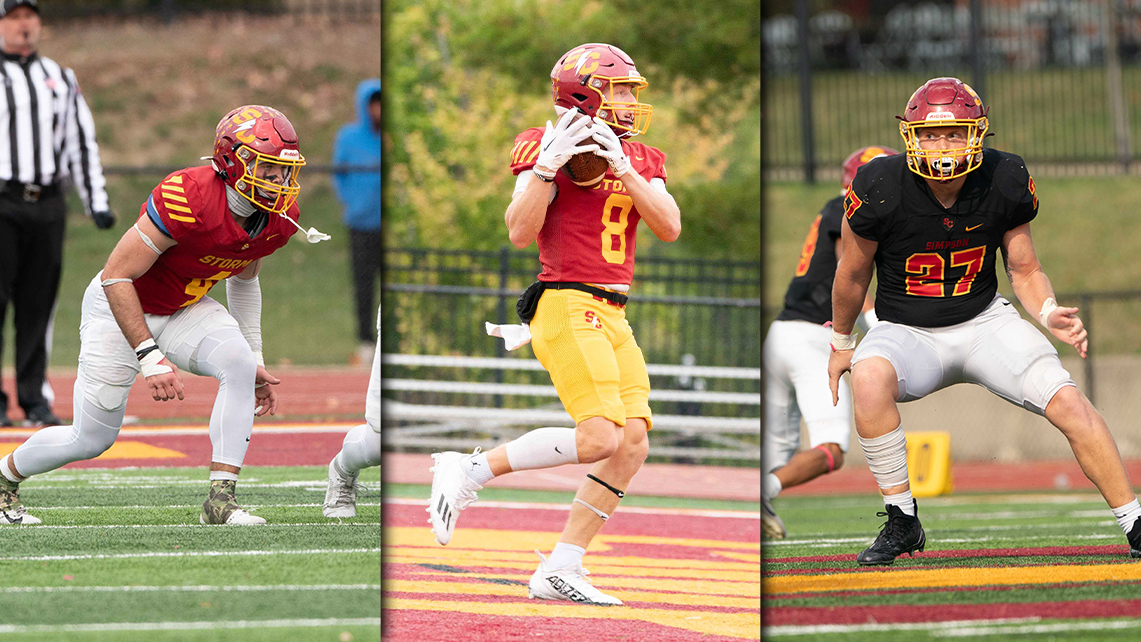 L to R: CJ Hangarter, Reed Worth, Wyatt Schaben