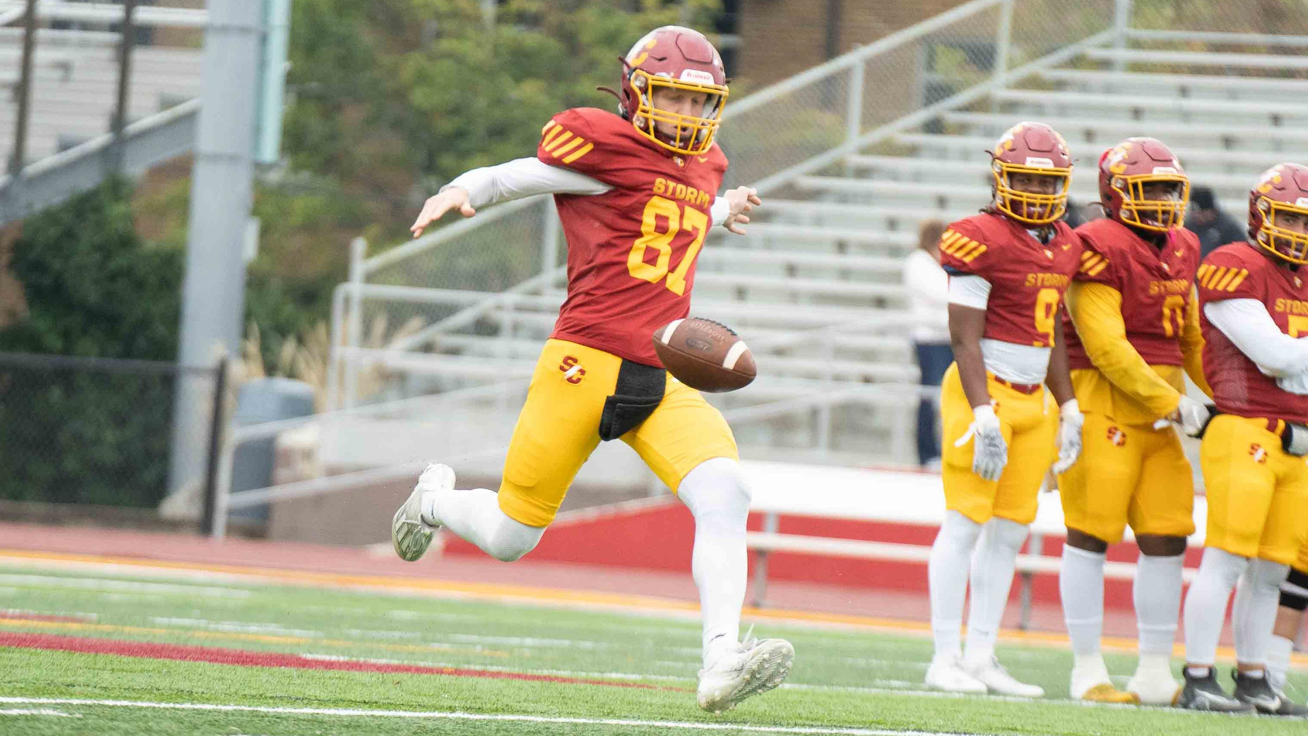 Freshman Braedon Draper (photo by Frank Novak)