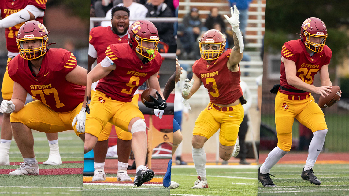 L to R: Mason Brouillet, Noah Cracraft, CJ Hangartner, Tanner Philpott (photos by Frank Novak)