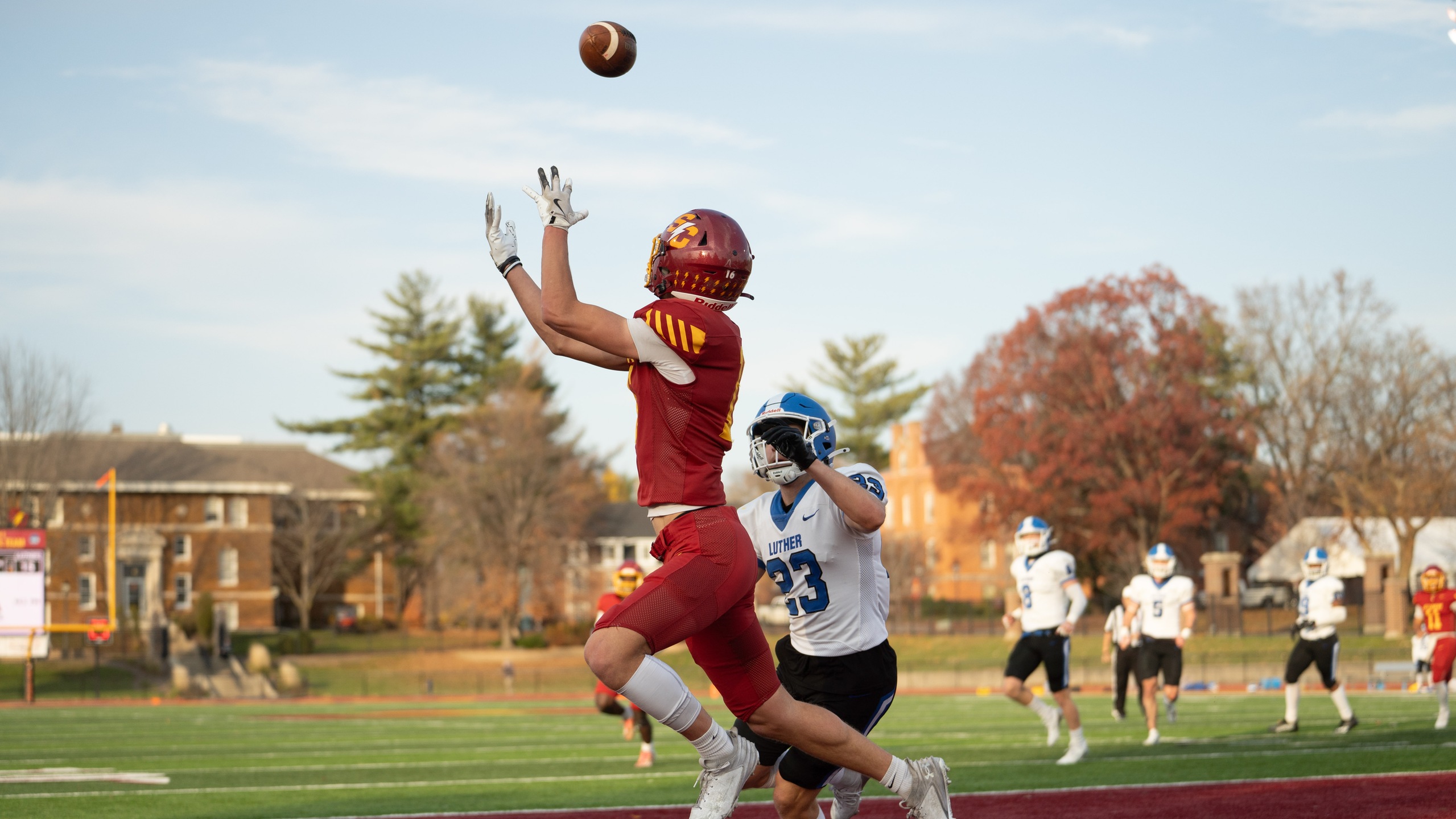 Senior Cole Staska (photo by Frank Novak)