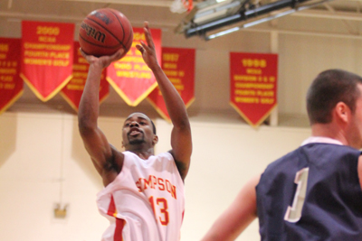 Simpson men top Buena Vista, advance to semifinals