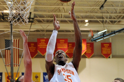 Dubuque snaps Simpson's winning streak