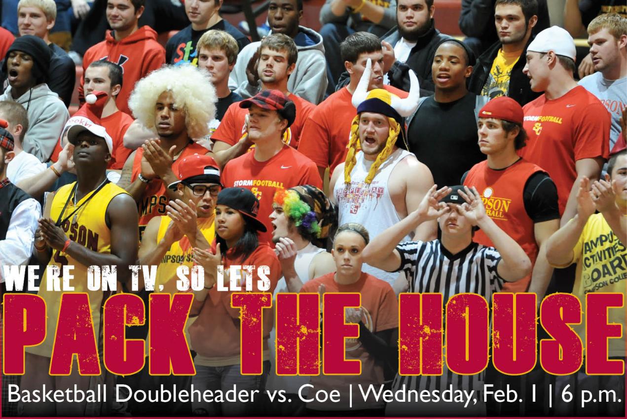 Help fill the stands with Red & Gold