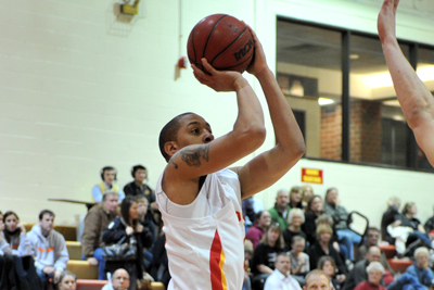 Storm fall to Dubuque 84-57