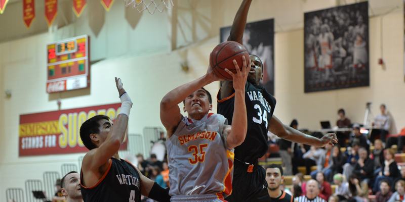 Wartburg too much for men's basketball