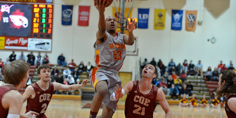 Valiant effort falls short, Simpson loses to Coe in OT