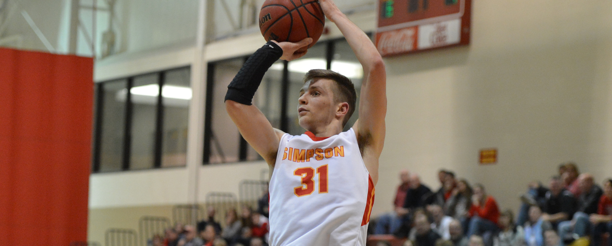 Ryan Skaar scored 13 points in the Storm's 67-62 win at Coe on Saturday, Jan. 21.