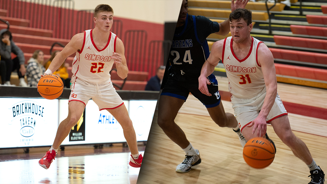 Easton Darling (left) and Andrew Gibb (right).