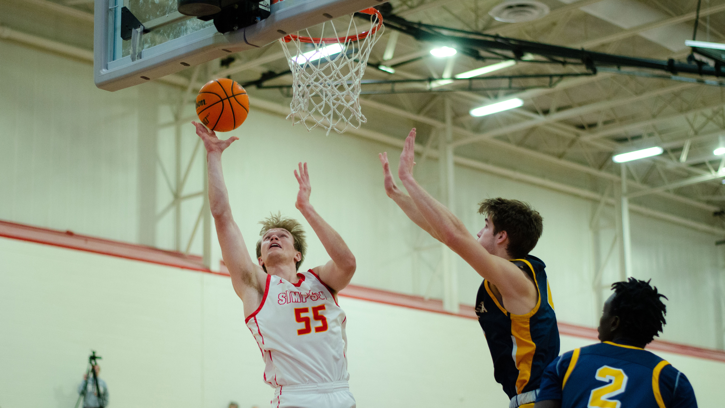 Senior Chris Honz (photo by Morgan Rosenbeck)