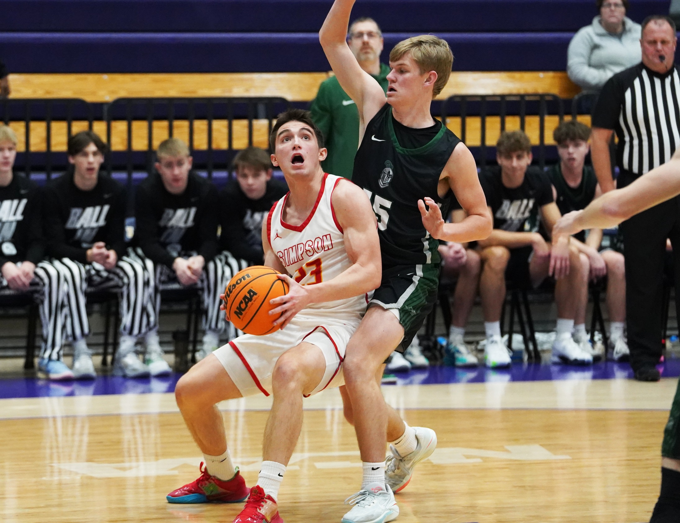 Senior Andrew Curran (photo courtesy of Loras Athletics)