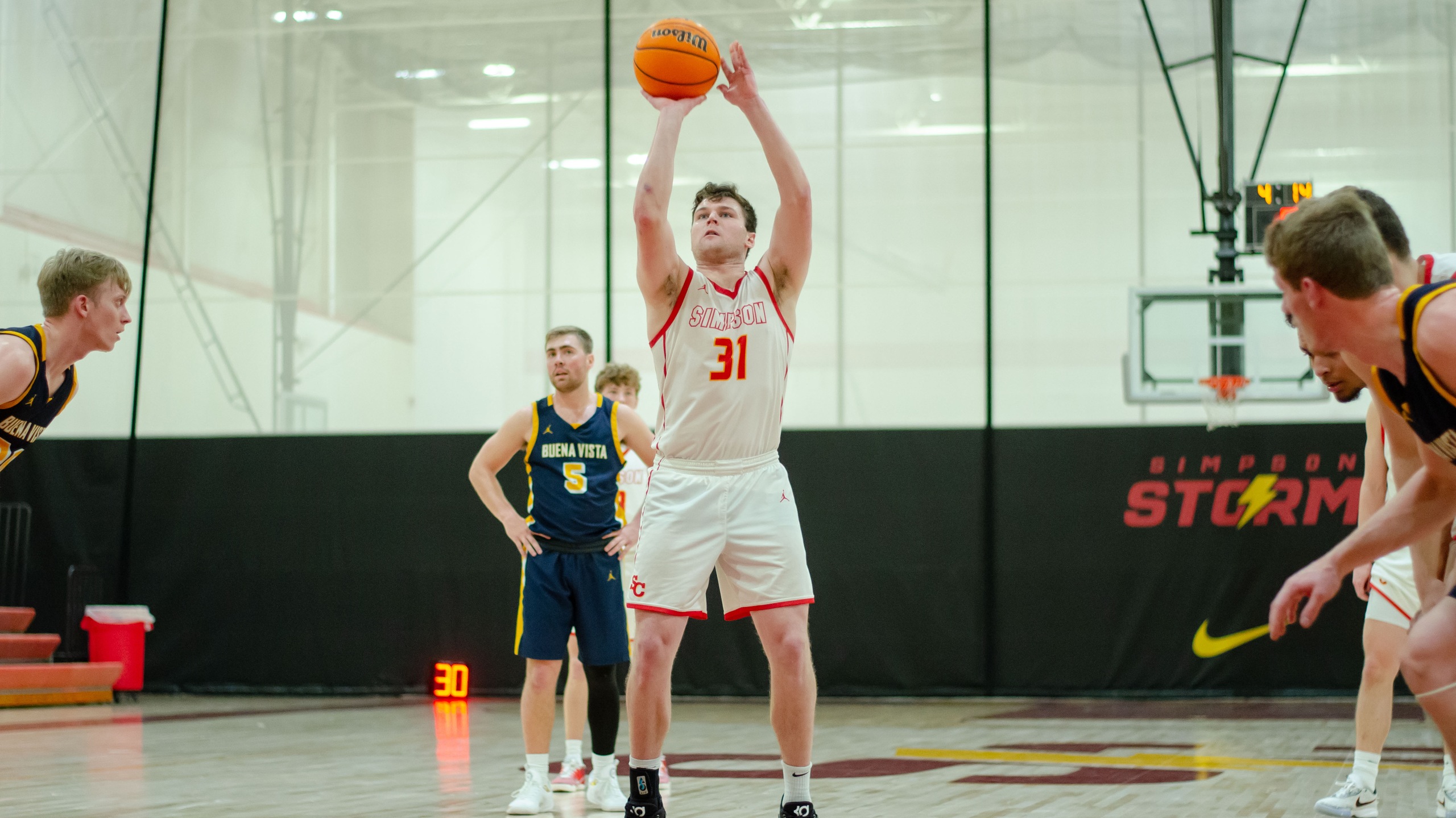 Senior Andrew Gibb (photo by Morgan Rosenbeck)