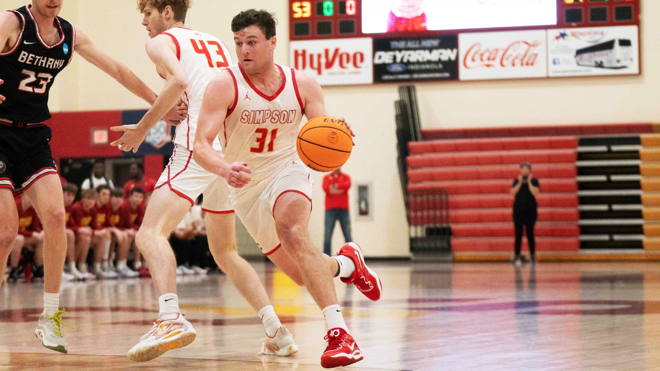 Senior Andrew Gibb (photo by Frank Novak)