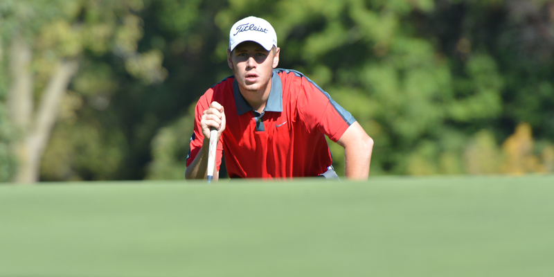 Lindenman's career round leads men's golf to second at Wartburg