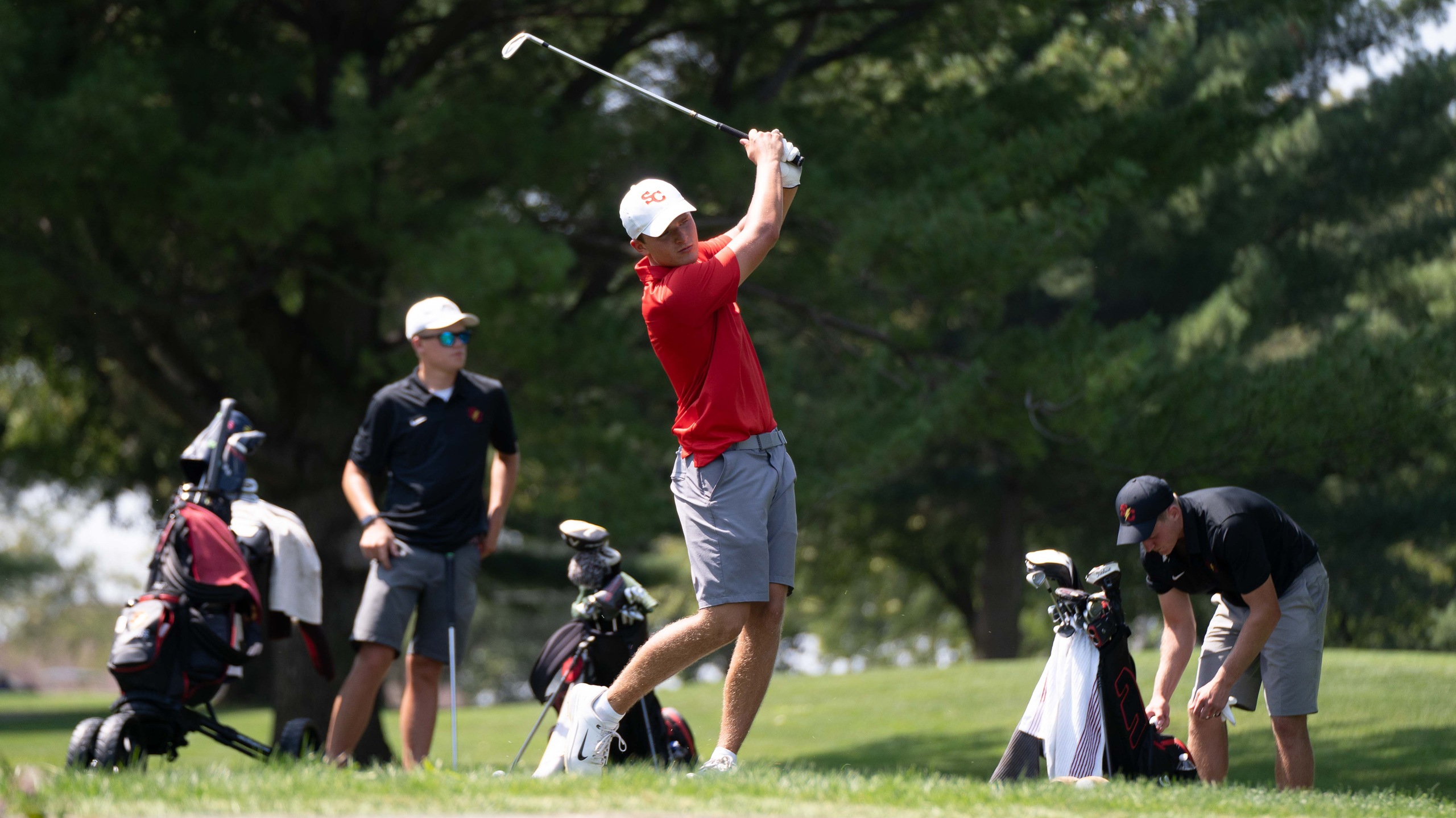 Sophomore Blake Perrin (photo by Frank Novak)