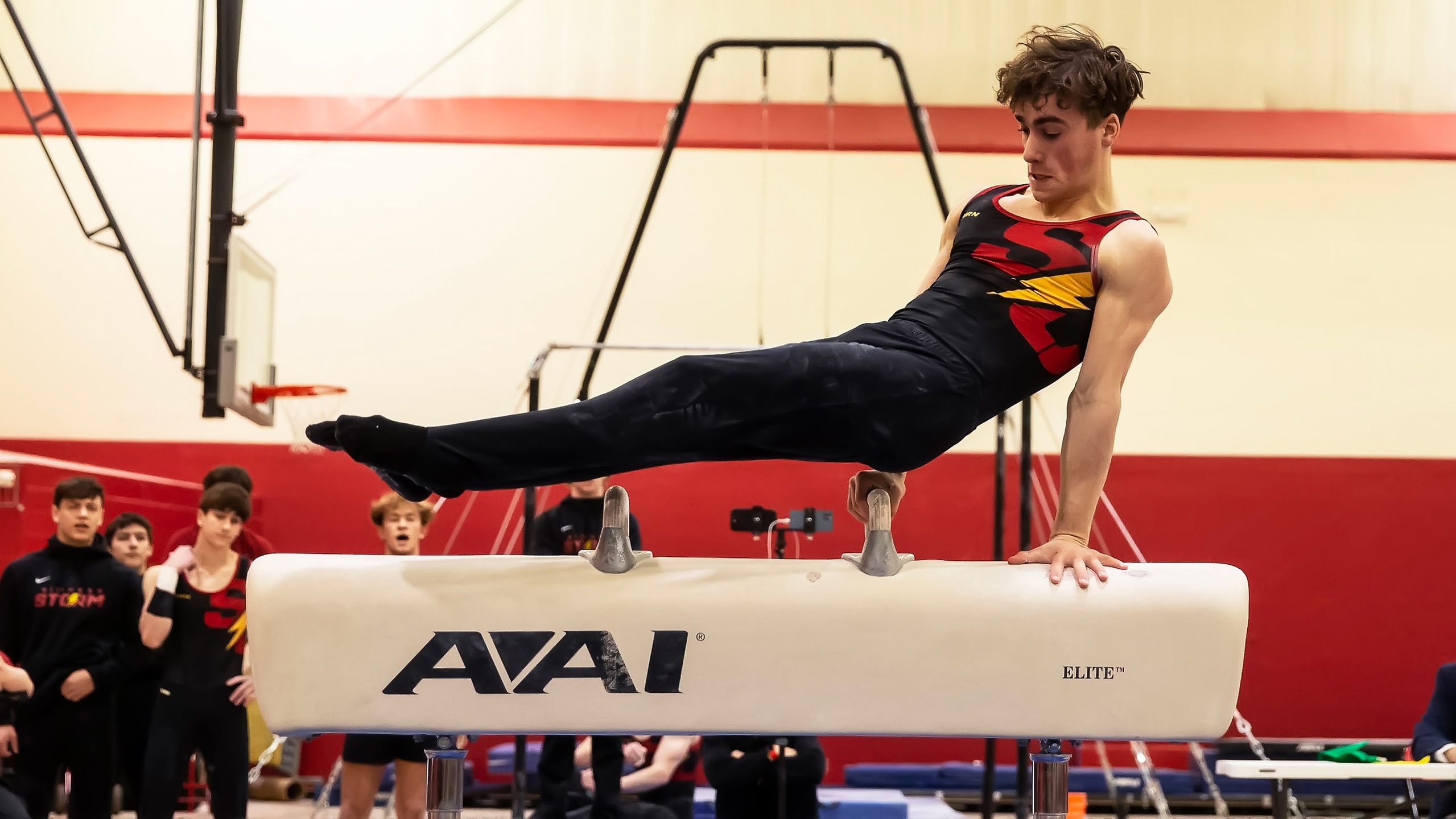 Freshman Milo Staley (photo by Roland Barrett)