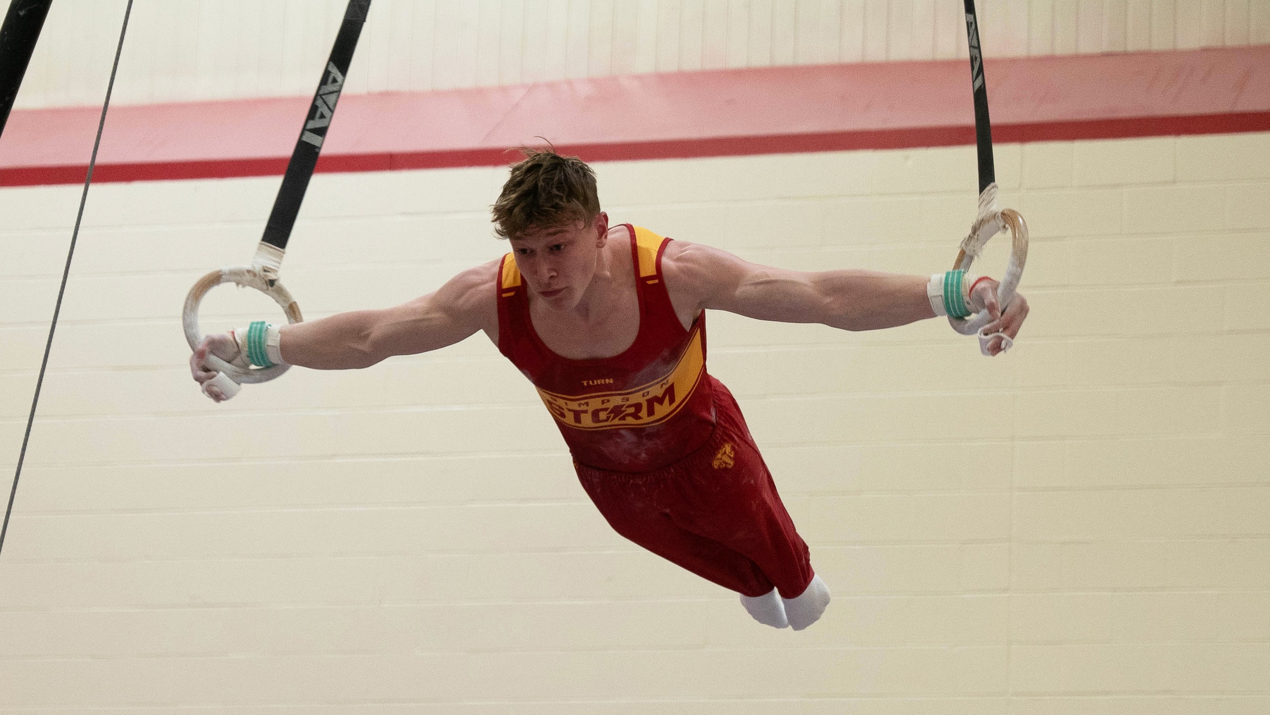 Freshman Brian Rollison (photo by Frank Novak)