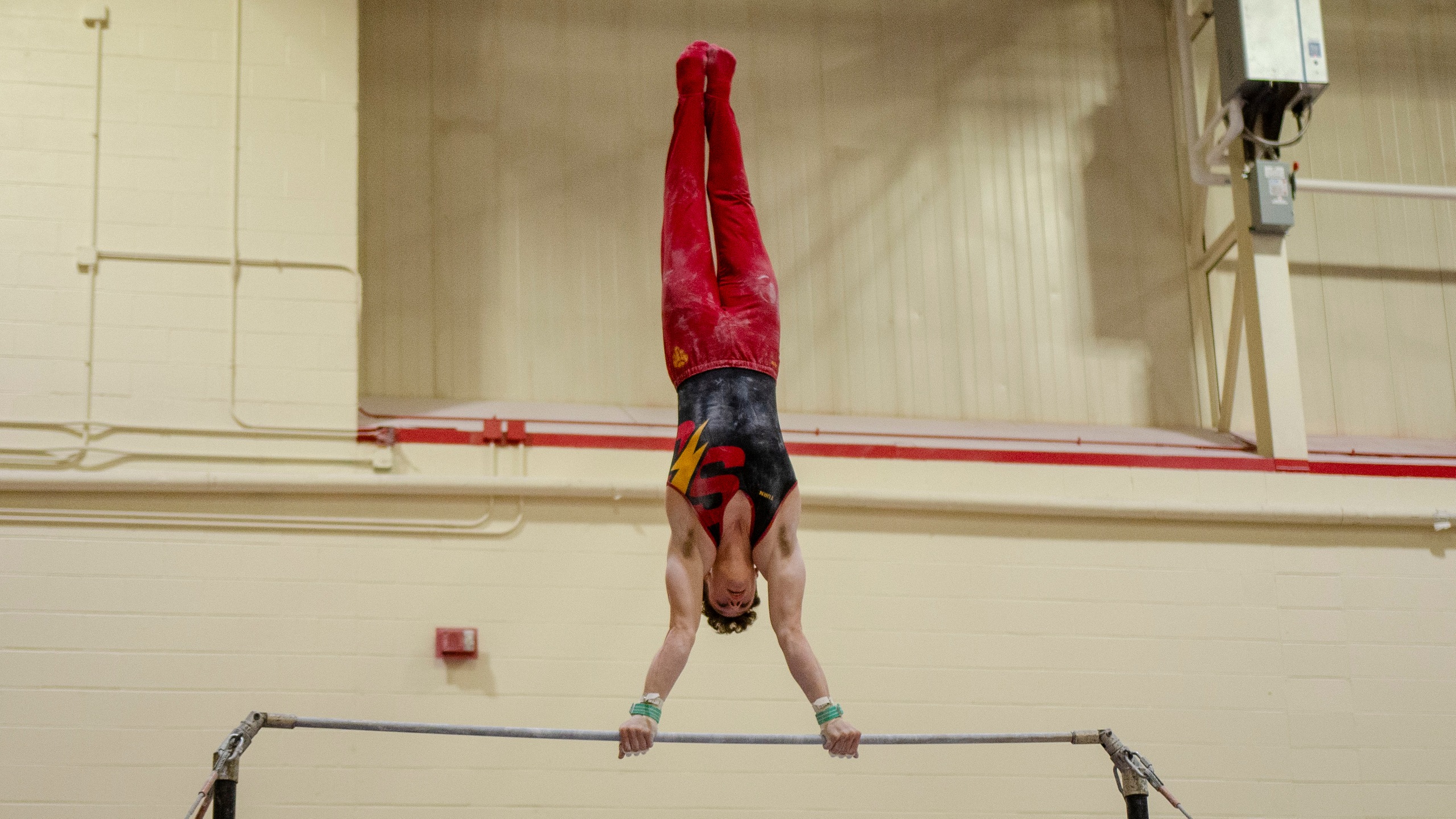 Sophomore Paul Tiedemann (photo by Morgan Rosenbeck)