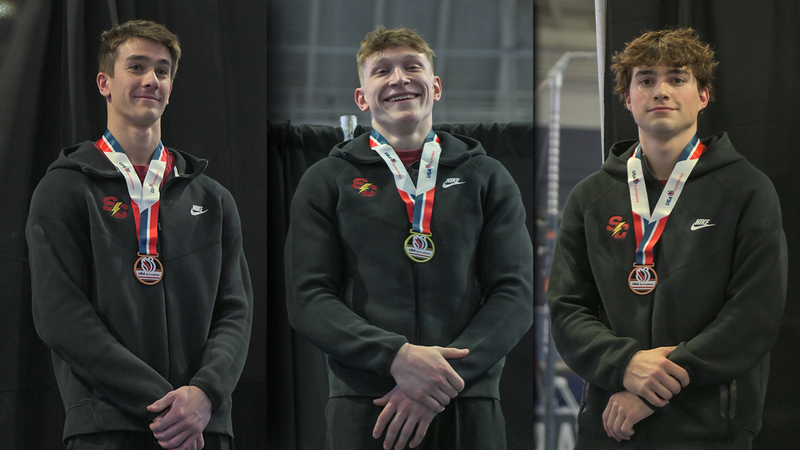 L to R: Alex Catchpole, Brian Rollison, Braxton Jones