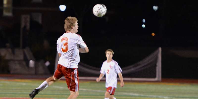 Men's soccer beats Dubuque, will host tournament game Saturday