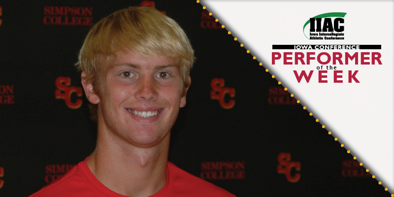 White named IIAC Performer of the Week