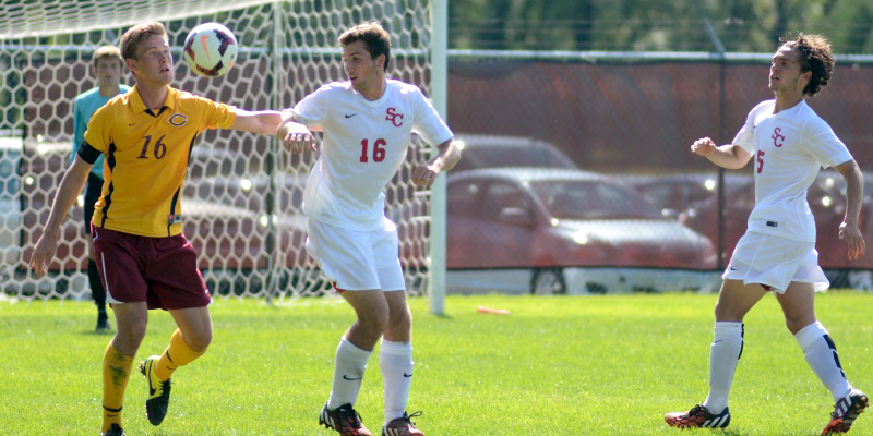 Joslyn brothers lead men's soccer past Moorhead