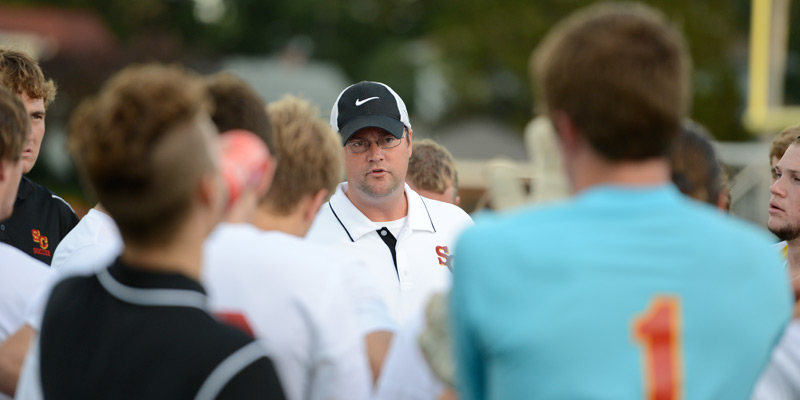 Men's soccer can't hold early lead, falls to AIB