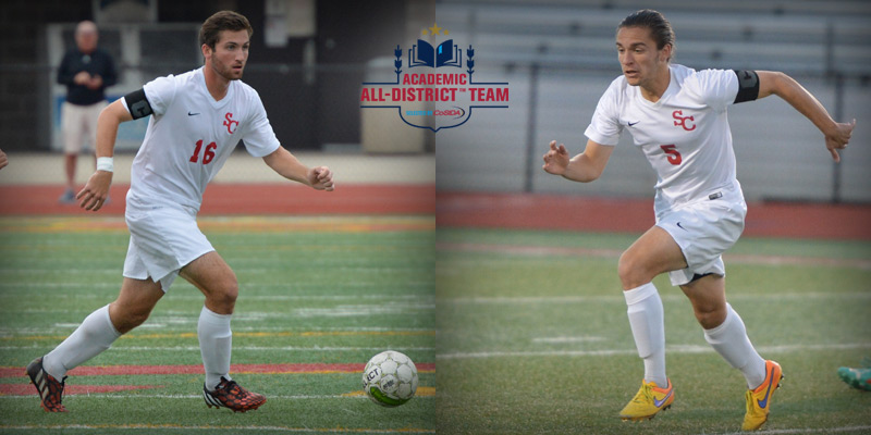 Joslyn, Harry named to Academic All-District men's soccer team