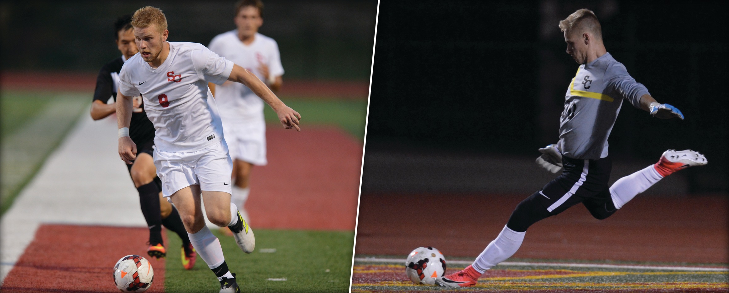 Tanner Alderson (left) and Jake Potratz