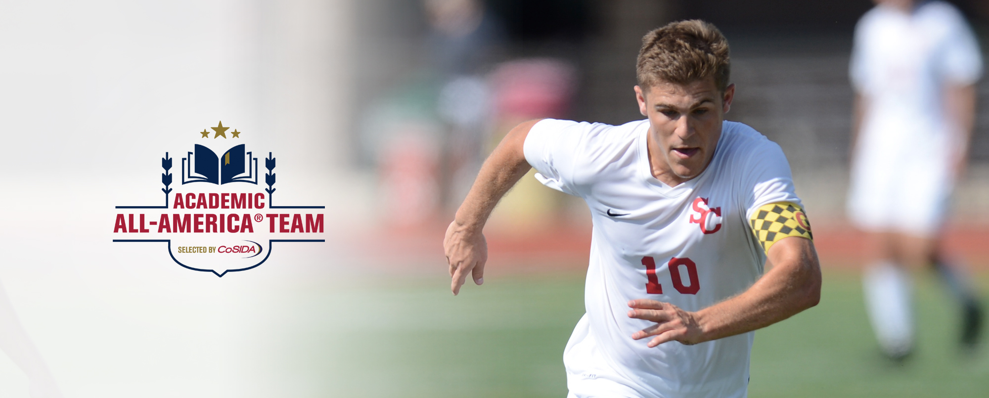 Garrett Pochop was named 2017 CoSIDA Academic All-America of the Year in men's soccer.