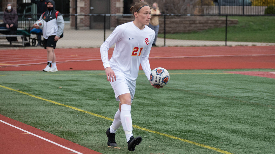 Ian Dean was named the ninth CoSIDA Academic All-America selection in Simpson men's soccer history.