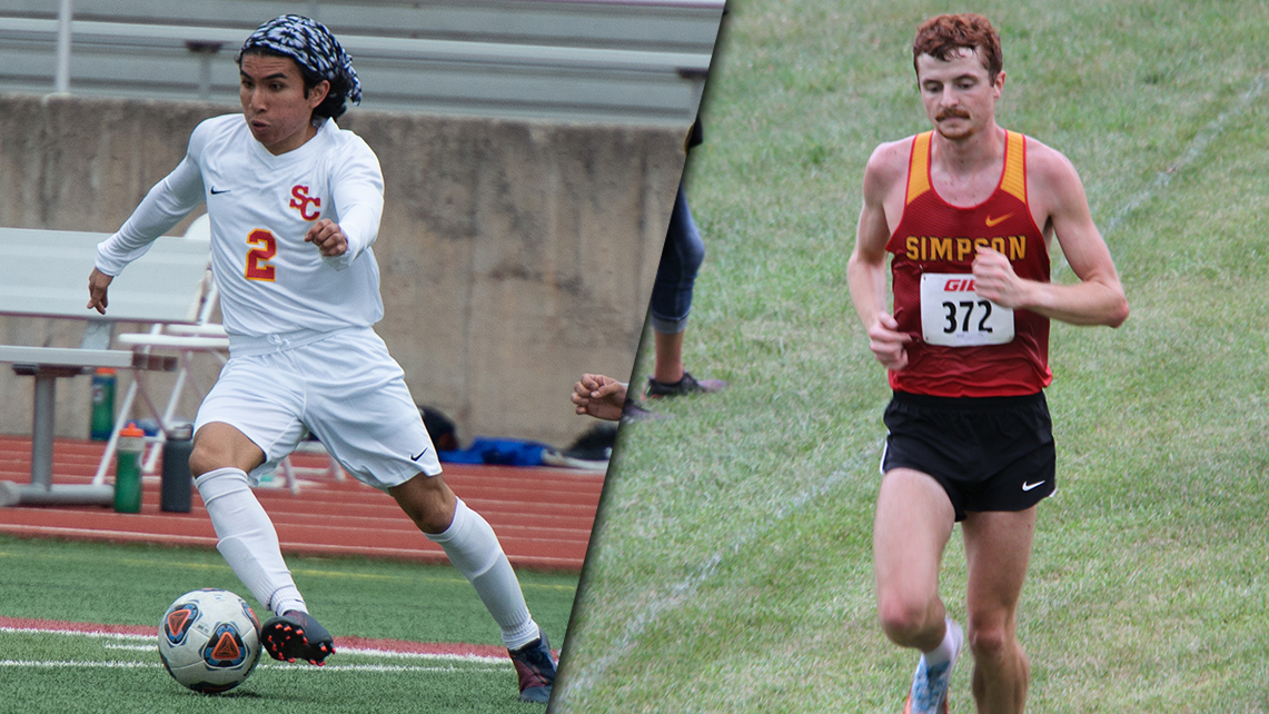 Jordy Triana-Vasquez (L) and Spencer Moon (R) were named A-R-C Player of the Weeks in their respective sports on Monday.