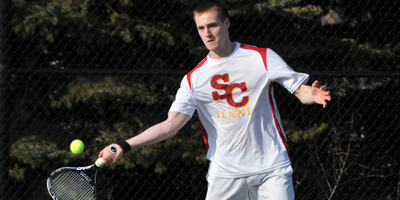 Men's tennis splits in Kansas