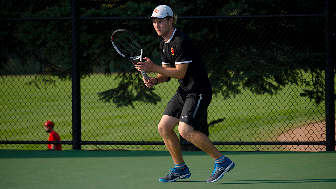 Senior Peter Walkwitz (photo by Corinne Thomas)