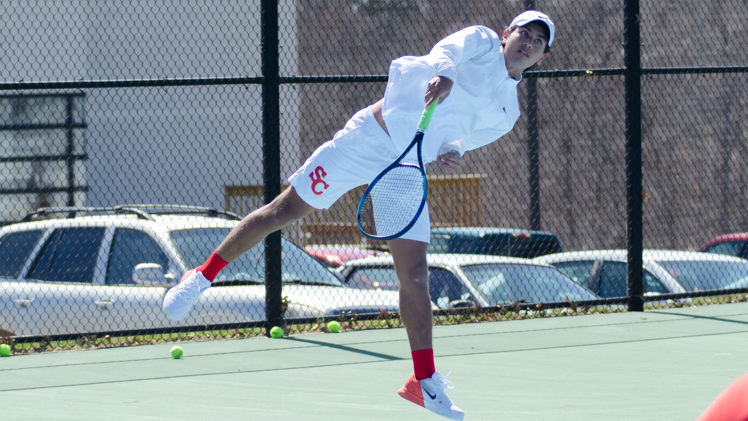 Freshman Javier Robles Solis (photo by Morgan Rosenbeck)