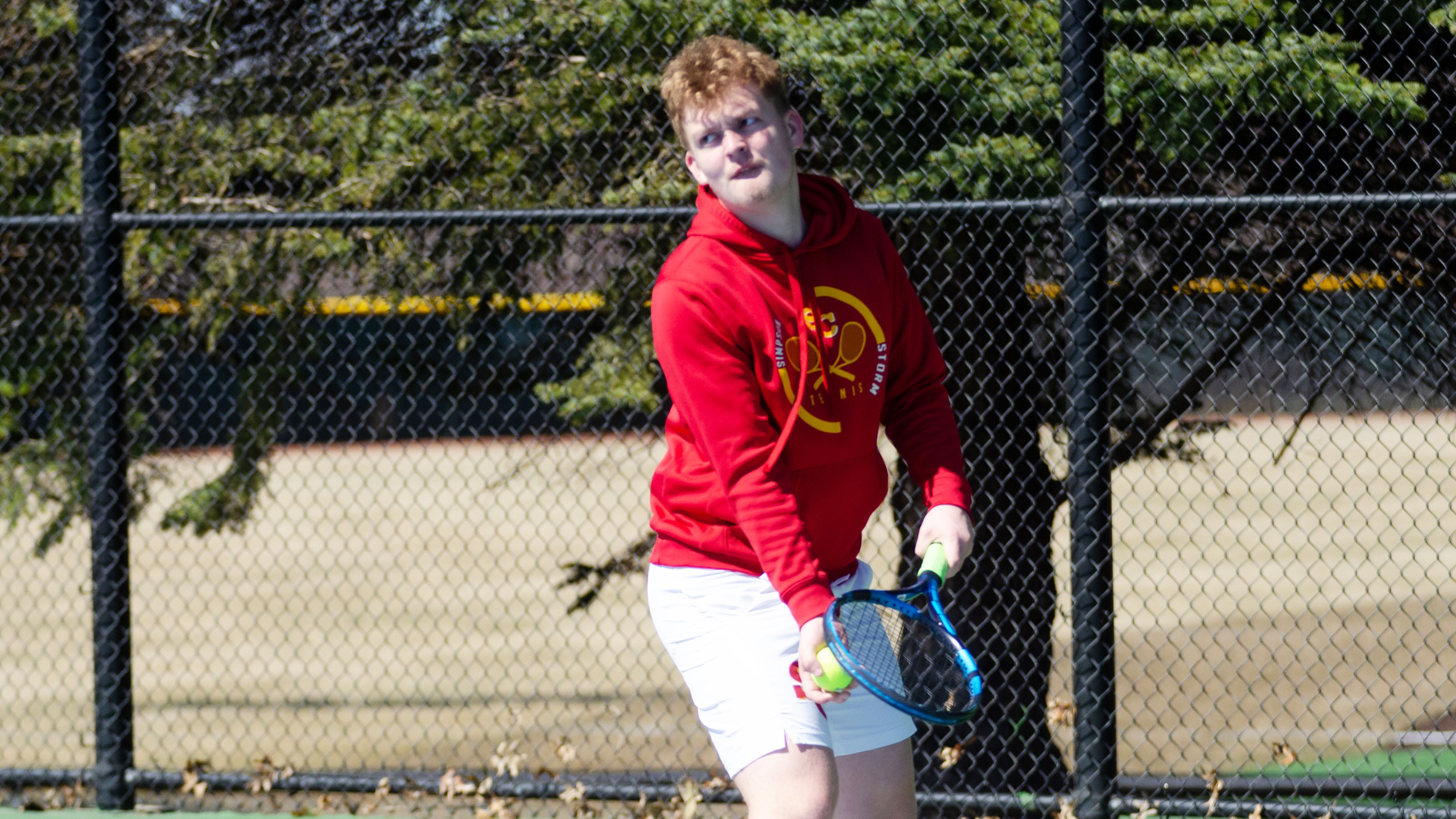 Sophomore Drake Downard (photo by Morgan Rosenbeck)